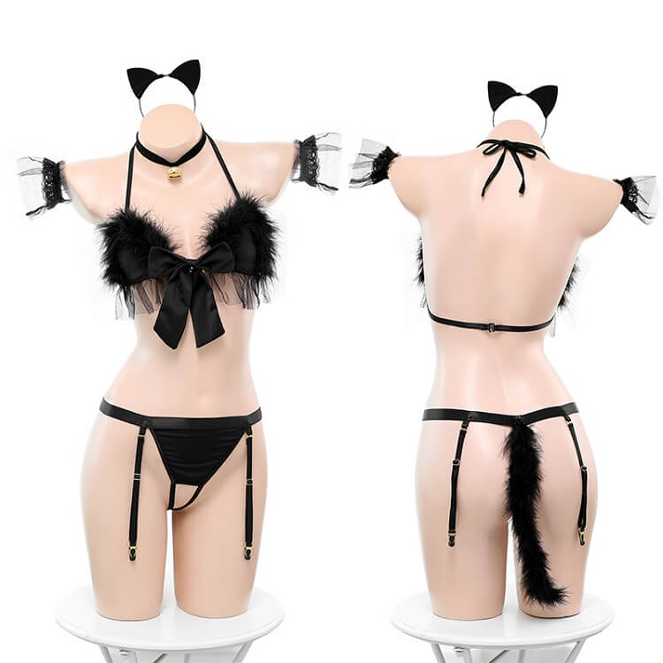 Sexy Cat Girl COS uniform Bikini Set AN003