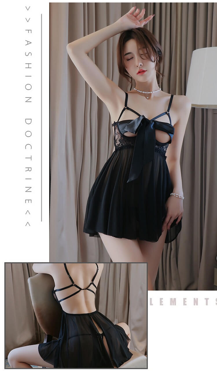 Women Sexy Lingerie Sleepwear BD032BK