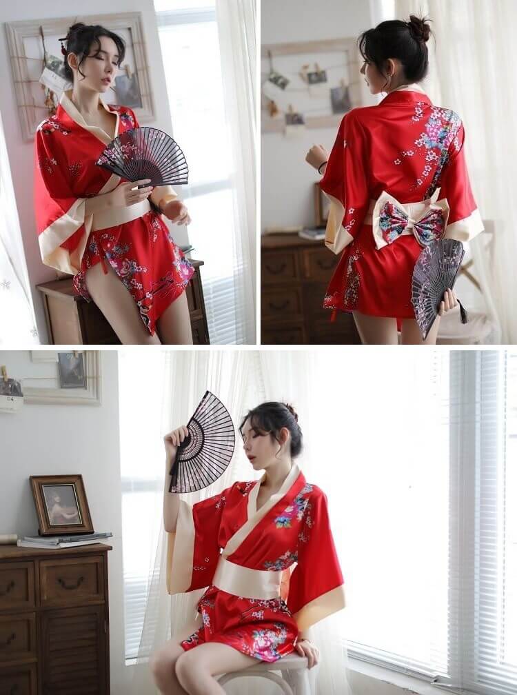 Japanese Sexy Kimono Pyjamas KM009