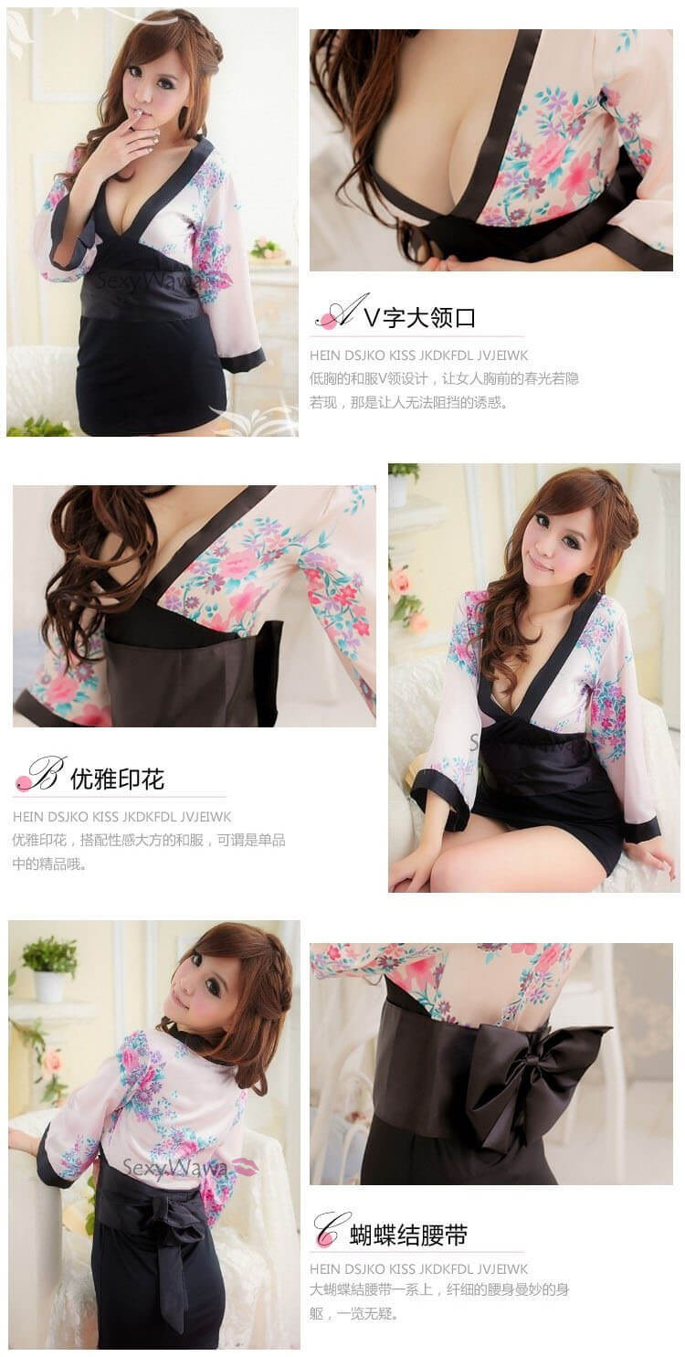 Japanese Sexy Kimono KM002