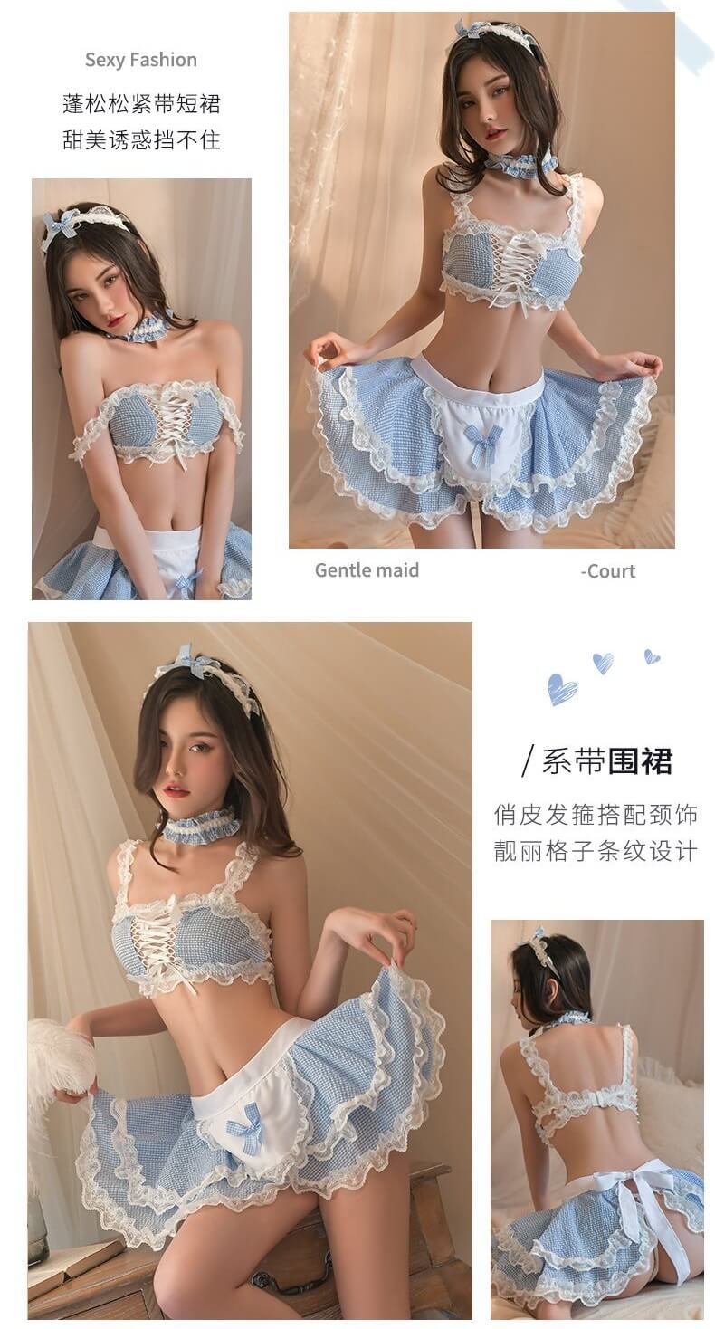 Sexy Maid Play Role Costume MD004