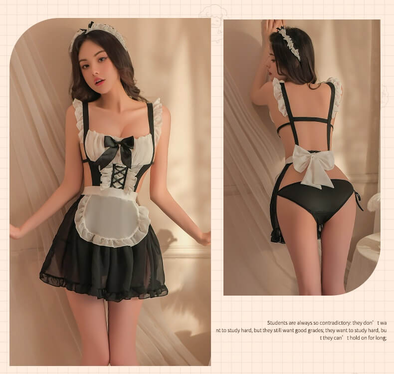 Sexy Maid Play Role Costume MD016