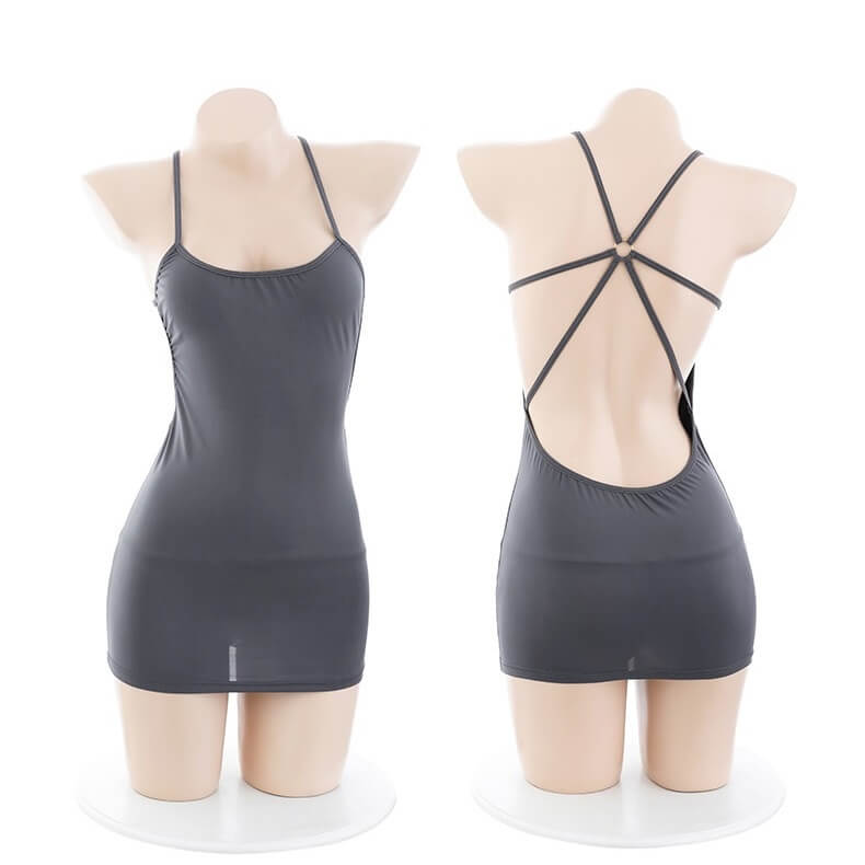 Sexy Lingerie Backless Nightclub/Secretary Dress NC007