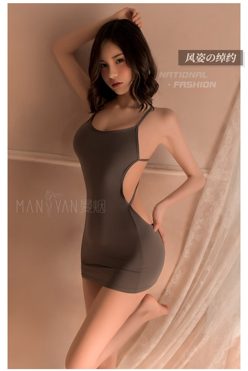 Sexy Lingerie Backless Nightclub/Secretary Dress NC007GY