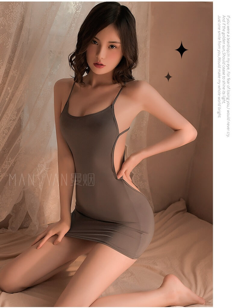 Sexy Lingerie Backless Nightclub/Secretary Dress NC007GY