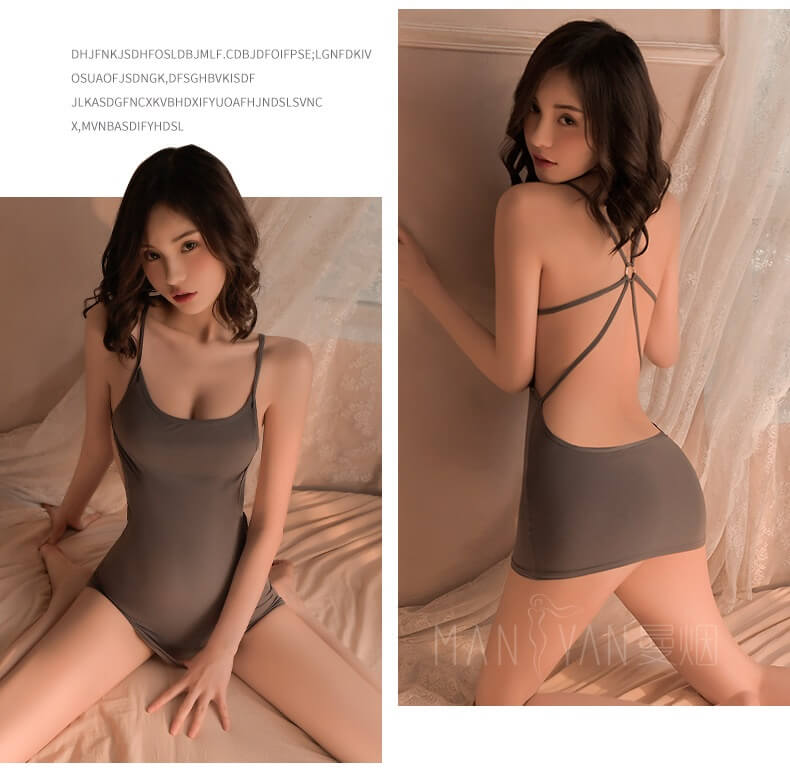 Sexy Lingerie Backless Nightclub/Secretary Dress NC007GY