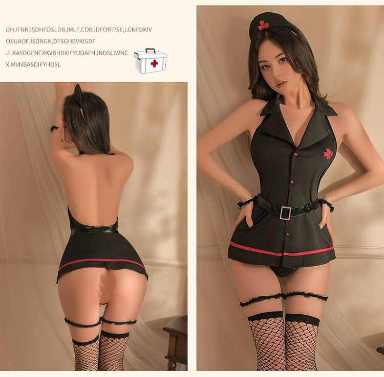 Sexy Nurse Suit NS012BK