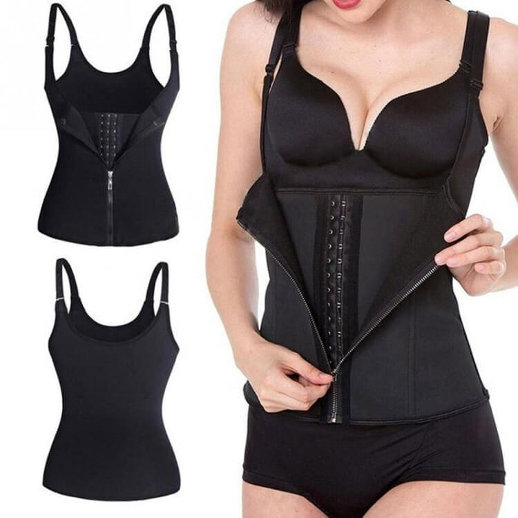 Zippered Women's Slimming Tummy Corset Vest Shapewear SC033