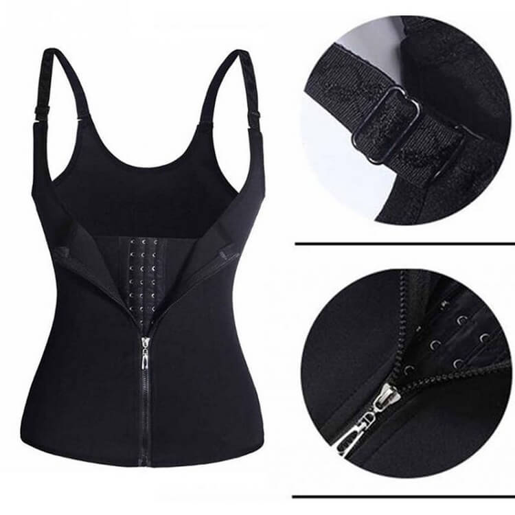 Zippered Women's Slimming Tummy Corset Vest Shapewear SC033